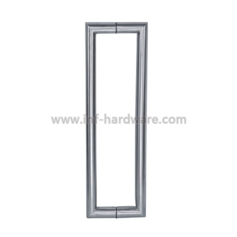 Tirador de pareja cuadrado de hardware de acero inoxidable