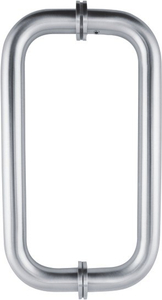 Tirador en forma de H para puerta de madera y puerta de vidrio